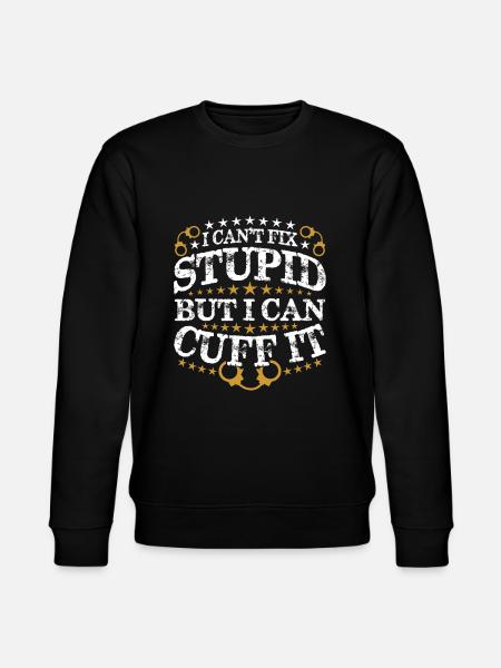 police - Stanley/Stella CHANGER Unisex Organic Sweatshirt - black