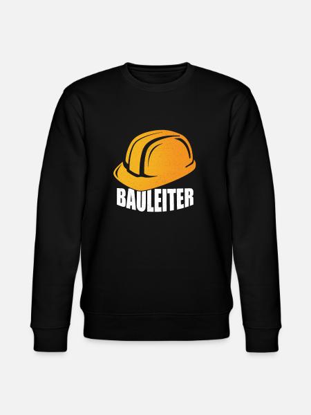 Bauarbeiter - Stanley/Stella Unisex Bio-Sweatshirt CHANGER  - Schwarz