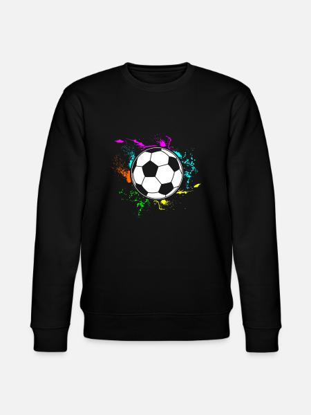Fußball - Stanley/Stella Unisex Bio-Sweatshirt CHANGER  - Schwarz