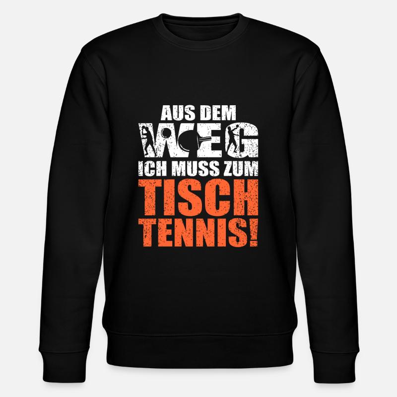tennis de table - Sweat bio CHANGER Stanley/Stella Unisexe - noir