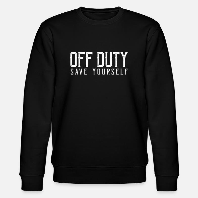 Polizei - Stanley/Stella Unisex Bio-Sweatshirt CHANGER  - Schwarz