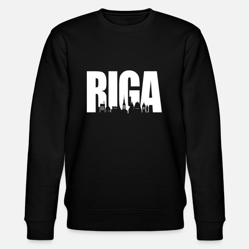 Riga - Stanley/Stella CHANGER Unisex Organic Sweatshirt - black