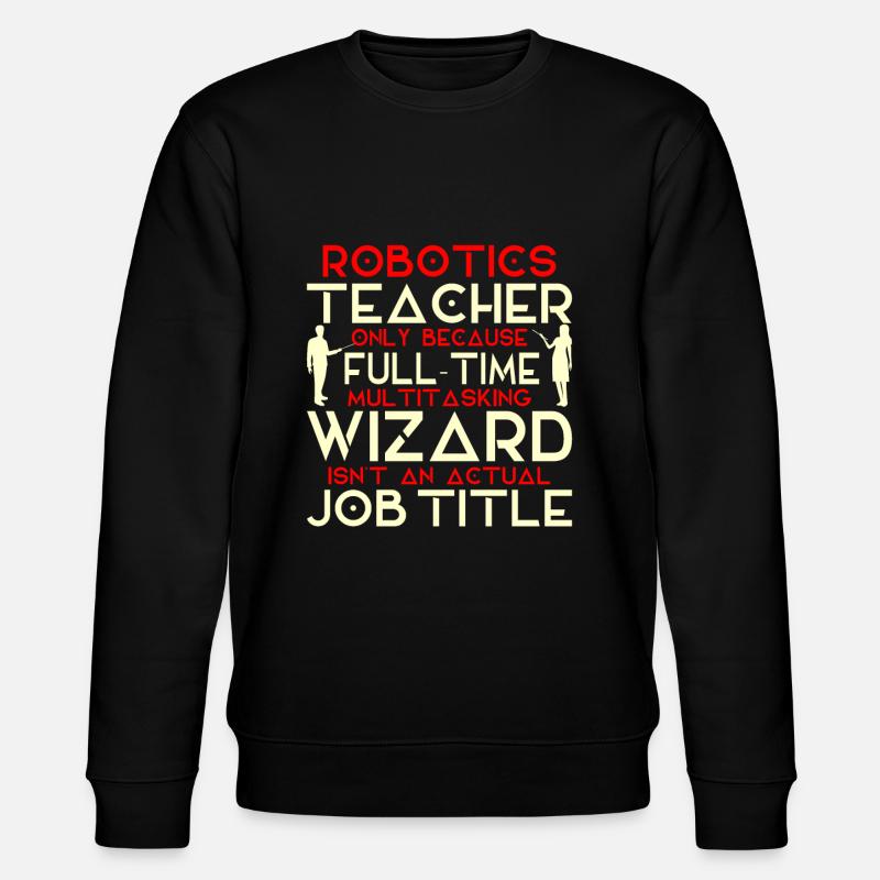 professeur - Sweat bio CHANGER Stanley/Stella Unisexe - noir