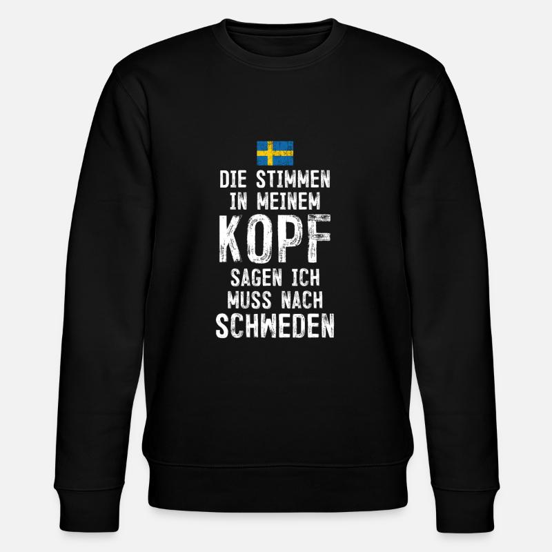 Suède - Sweat bio CHANGER Stanley/Stella Unisexe - noir