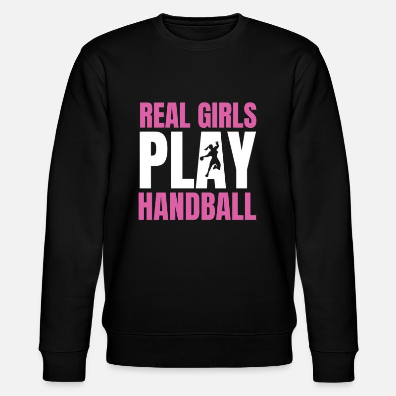 Handball - Stanley/Stella Unisex Bio-Sweatshirt CHANGER - Schwarz
