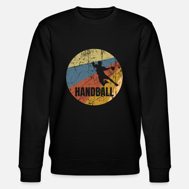 handball - Stanley/Stella CHANGER Unisex Organic Sweatshirt - black
