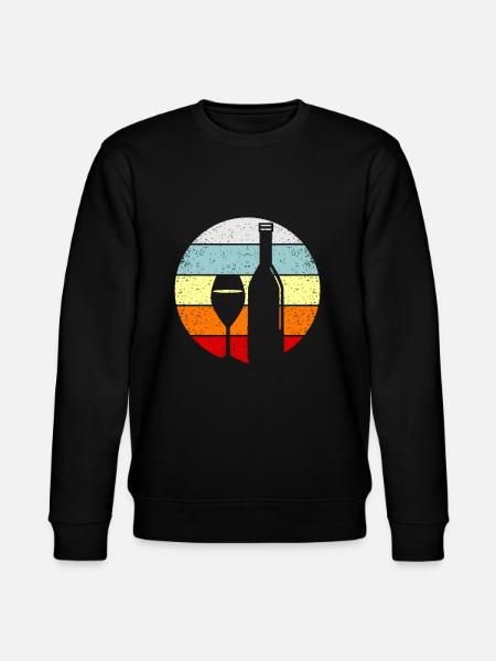 Wein - Stanley/Stella Unisex Bio-Sweatshirt CHANGER  - Schwarz