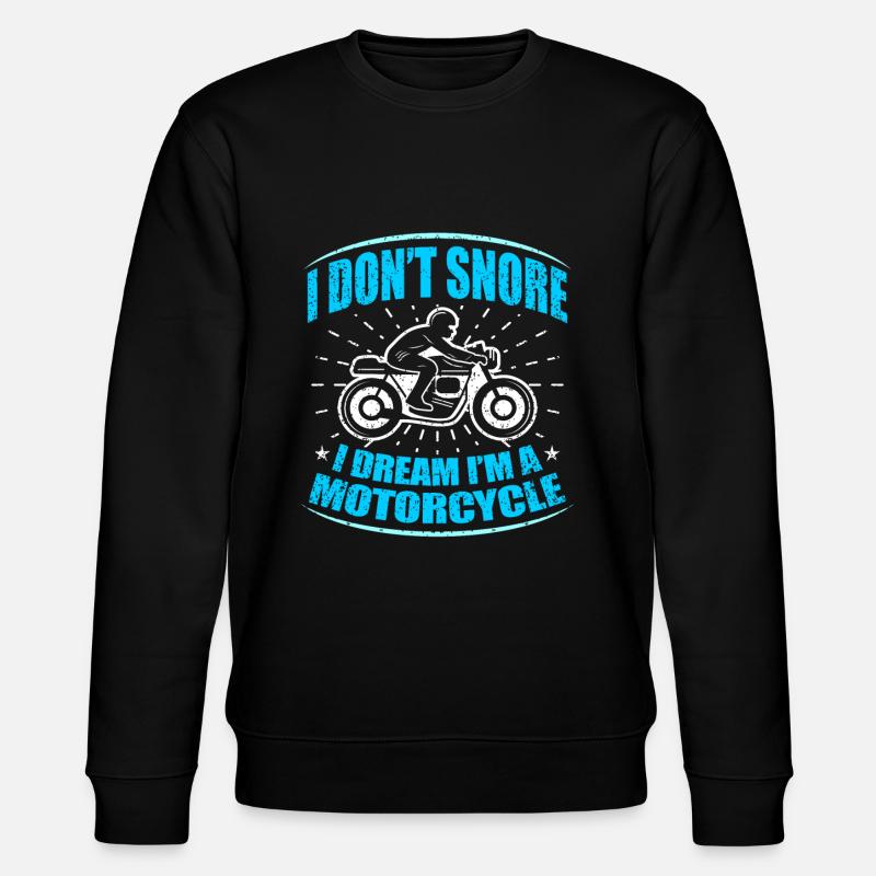 Motorrad - Stanley/Stella Unisex Bio-Sweatshirt CHANGER - Schwarz