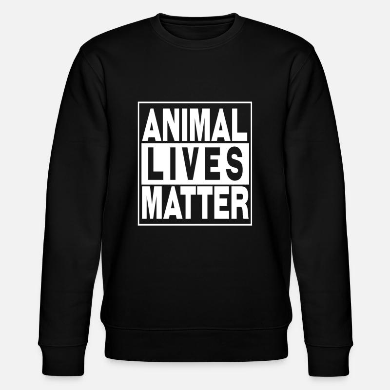 végétalien - Sweat bio CHANGER Stanley/Stella Unisexe - noir