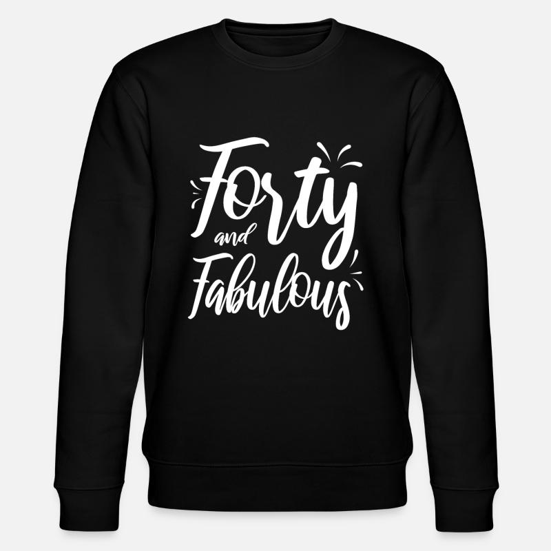 40ème anniversaire - Sweat bio CHANGER Stanley/Stella Unisexe - noir