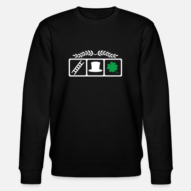 Schornsteinfeger - Stanley/Stella Unisex Bio-Sweatshirt CHANGER - Schwarz