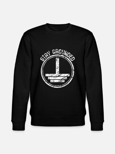 electrician - Stanley/Stella CHANGER Unisex Organic Sweatshirt - black