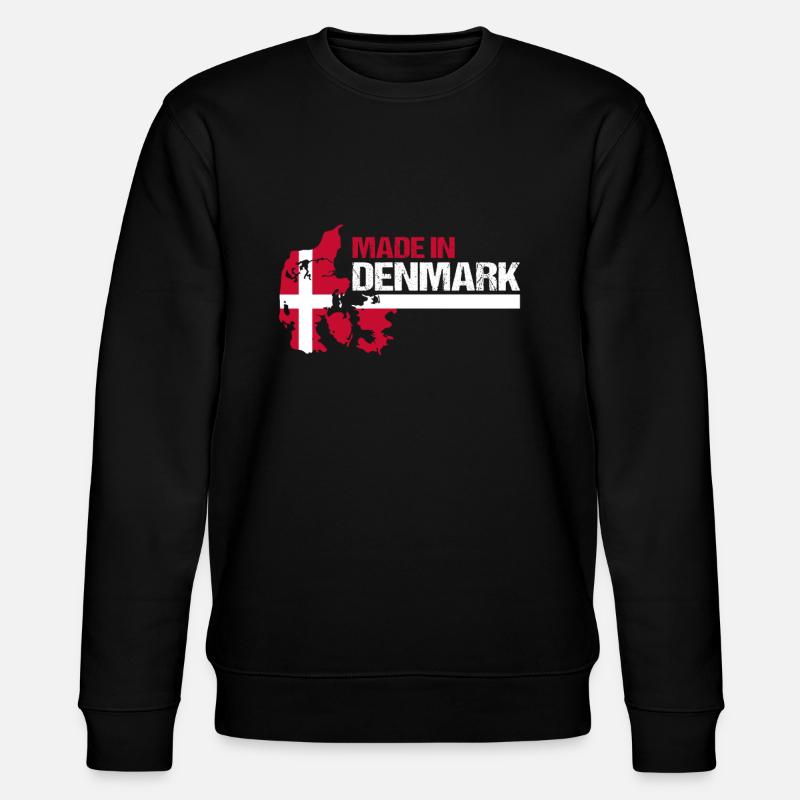 Dänemark - Stanley/Stella Unisex Bio-Sweatshirt CHANGER  - Schwarz