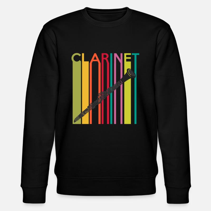 Clarinette - Sweat bio CHANGER Stanley/Stella Unisexe - noir