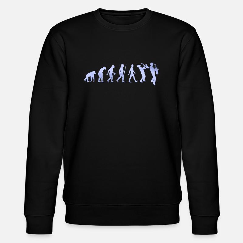 Saxophone - Stanley/Stella Unisex Bio-Sweatshirt CHANGER - Schwarz