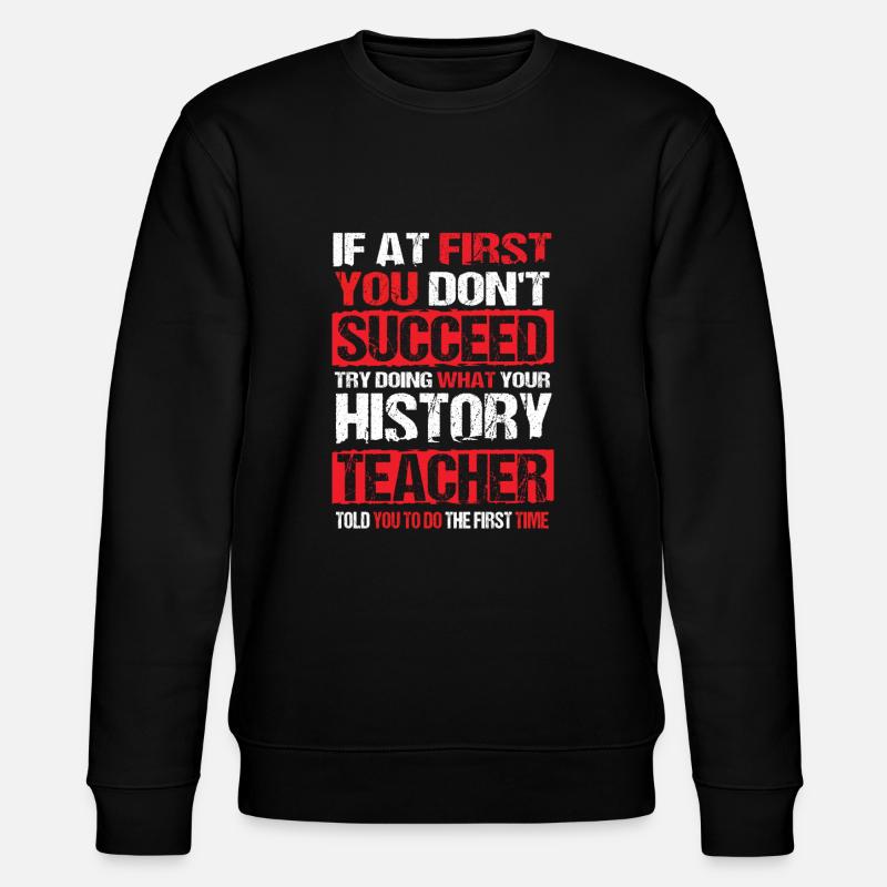 professeur - Sweat bio CHANGER Stanley/Stella Unisexe - noir