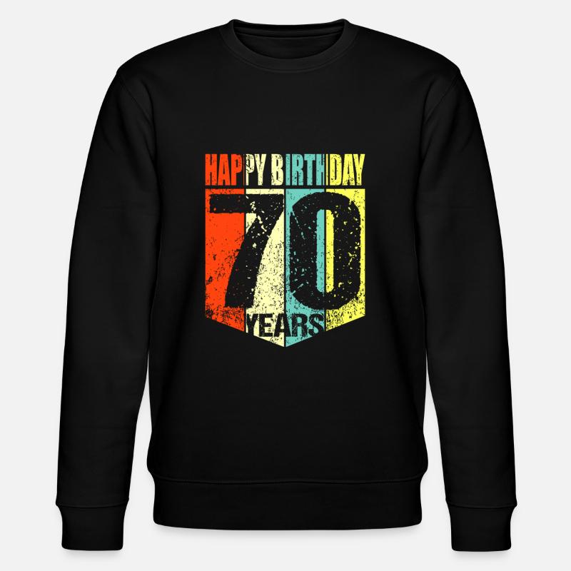 70ème anniversaire - Sweat bio CHANGER Stanley/Stella Unisexe - noir