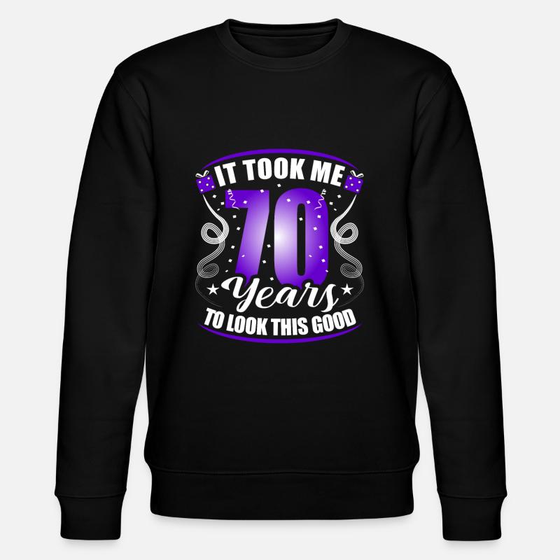 70ème anniversaire - Sweat bio CHANGER Stanley/Stella Unisexe - noir