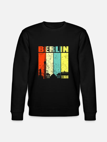 Berlin - Stanley/Stella CHANGER Unisex Organic Sweatshirt - black
