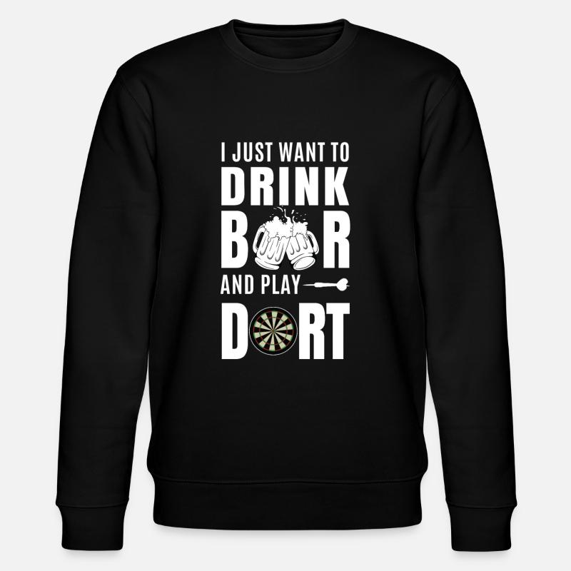 Dart - Stanley/Stella Unisex Bio-Sweatshirt CHANGER  - Schwarz