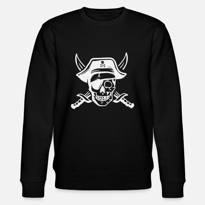 Pirat - Sweat bio CHANGER Stanley/Stella Unisexe - noir