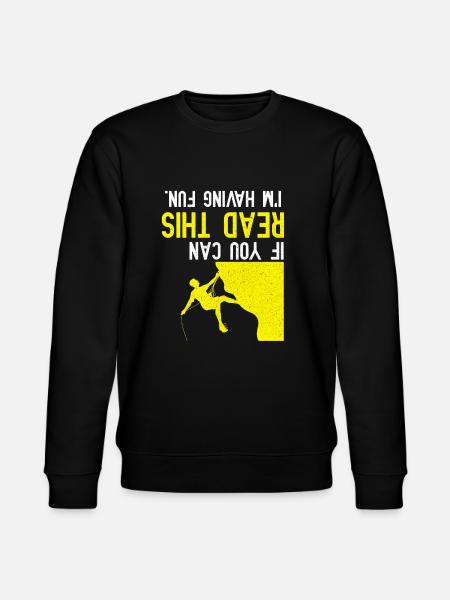 bouldering - Sweat bio CHANGER Stanley/Stella Unisexe - noir