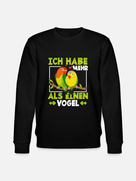 Papagei - Stanley/Stella Unisex Bio-Sweatshirt CHANGER - Schwarz