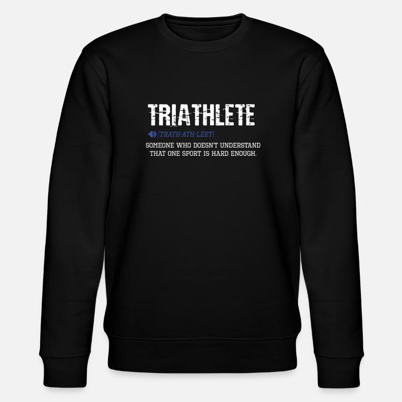 Triathlon - Sweat bio CHANGER Stanley/Stella Unisexe - noir