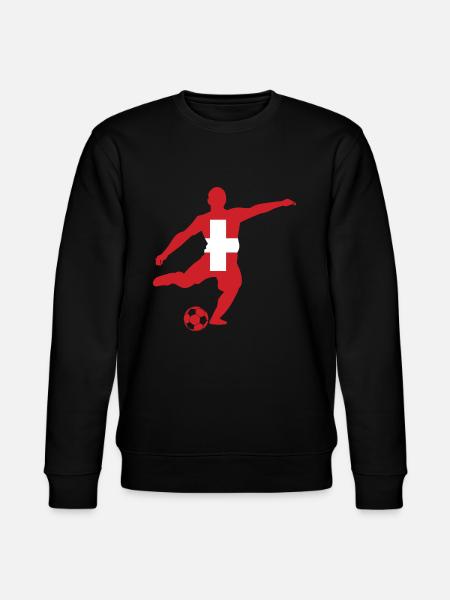 Switzerland - Stanley/Stella CHANGER Unisex Organic Sweatshirt - black