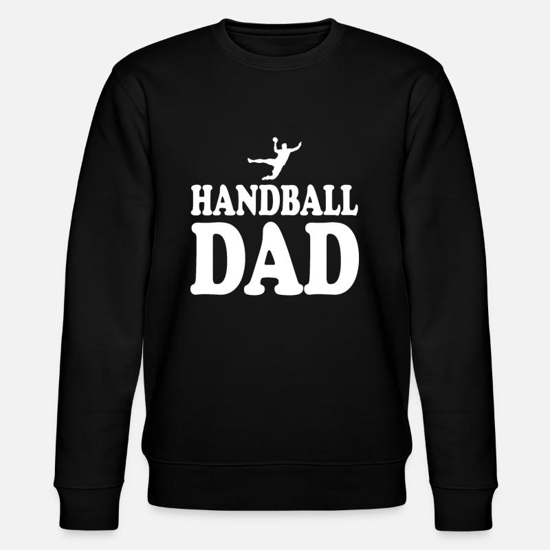 Handball - Stanley/Stella Unisex Bio-Sweatshirt CHANGER  - Schwarz