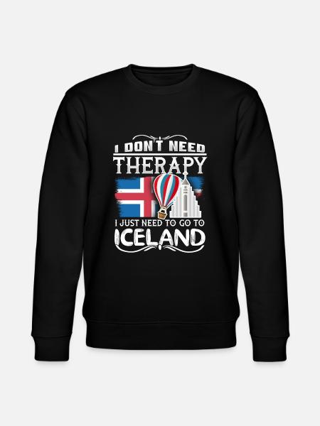 Iceland - Stanley/Stella CHANGER Unisex Organic Sweatshirt - black