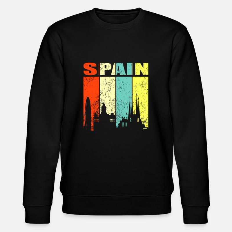 Spain - Stanley/Stella CHANGER Unisex Organic Sweatshirt - black