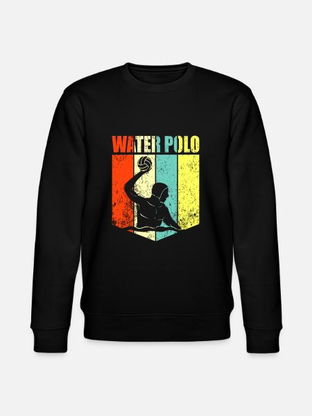 Wasserball - Stanley/Stella Unisex Bio-Sweatshirt CHANGER  - Schwarz