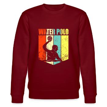 water polo - Sweat bio CHANGER Stanley/Stella Unisexe - bordeaux - Devant - Nik (191cm) & Marisol (170cm)
