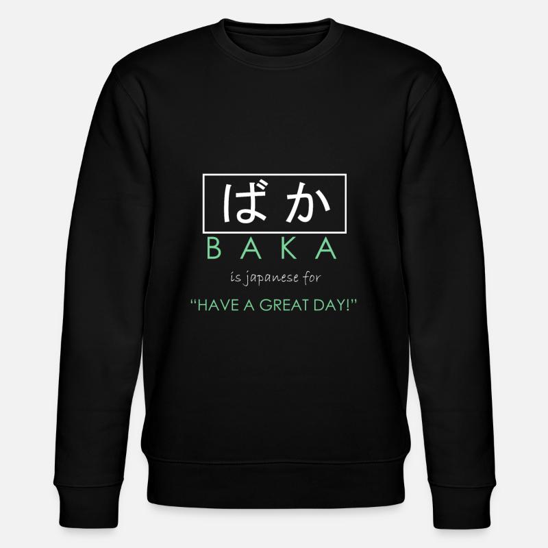 Japon - Sweat bio CHANGER Stanley/Stella Unisexe - noir