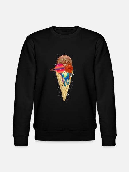Eiscreme - Stanley/Stella Unisex Bio-Sweatshirt CHANGER  - Schwarz
