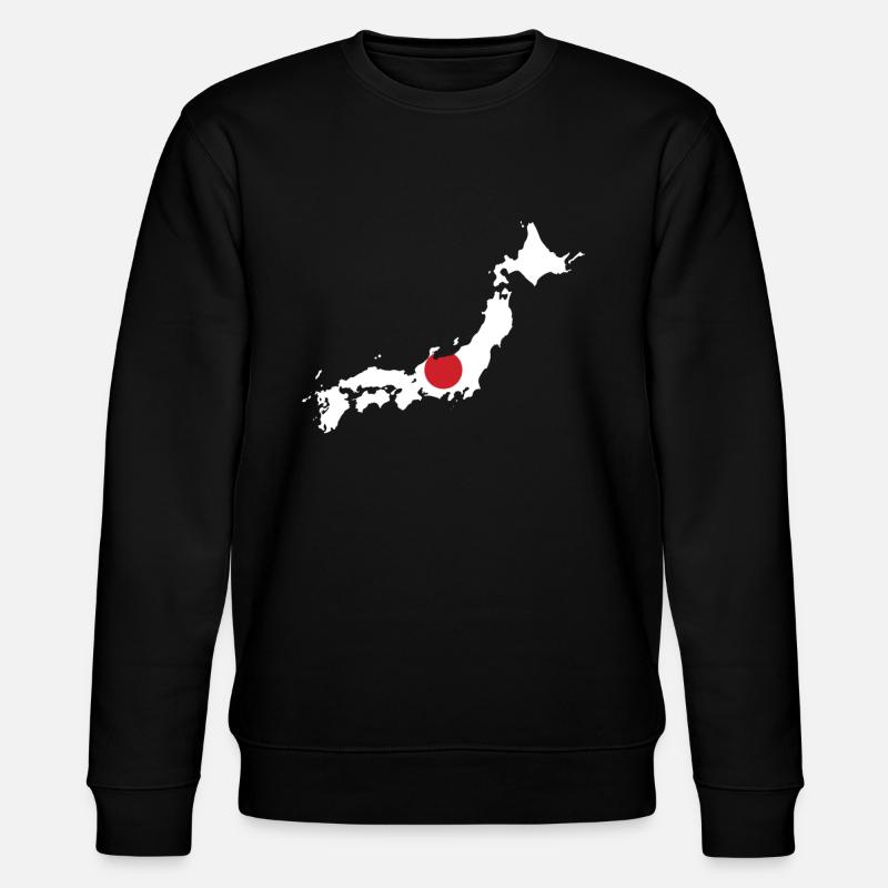Japan - Stanley/Stella Unisex Bio-Sweatshirt CHANGER  - Schwarz
