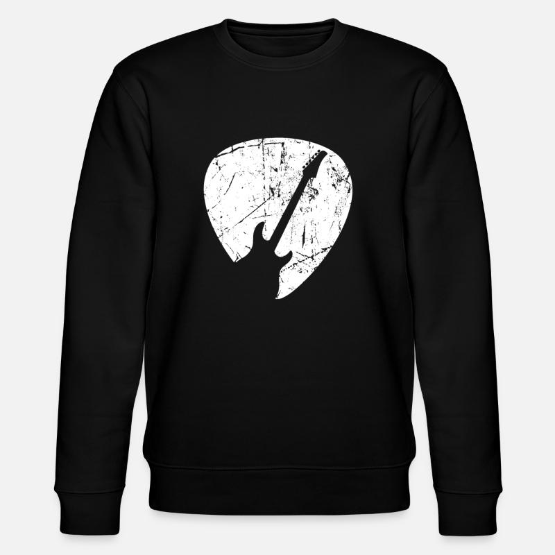 Gitarre - Stanley/Stella Unisex Bio-Sweatshirt CHANGER  - Schwarz
