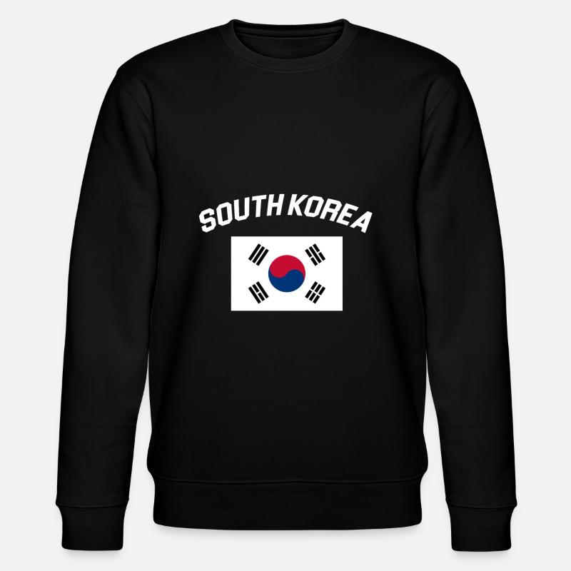 Korea - Stanley/Stella Unisex Bio-Sweatshirt CHANGER - Schwarz