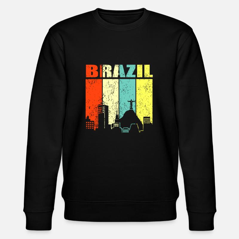 Brésil - Sweat bio CHANGER Stanley/Stella Unisexe - noir