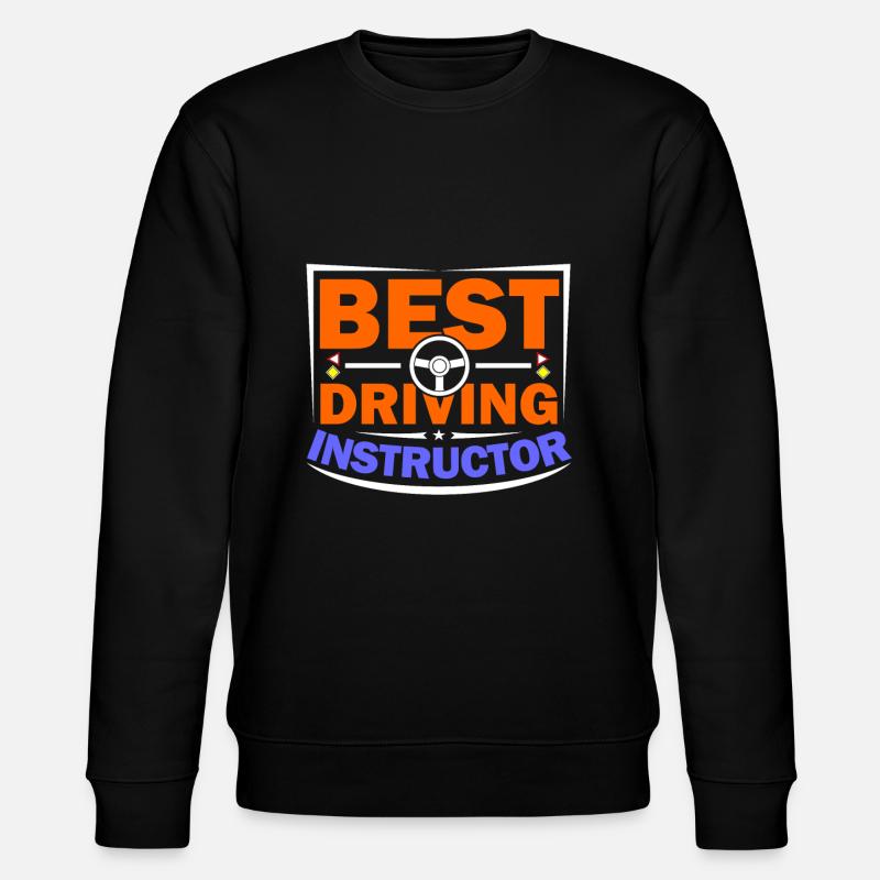 Fahrlehrer - Stanley/Stella Unisex Bio-Sweatshirt CHANGER  - Schwarz