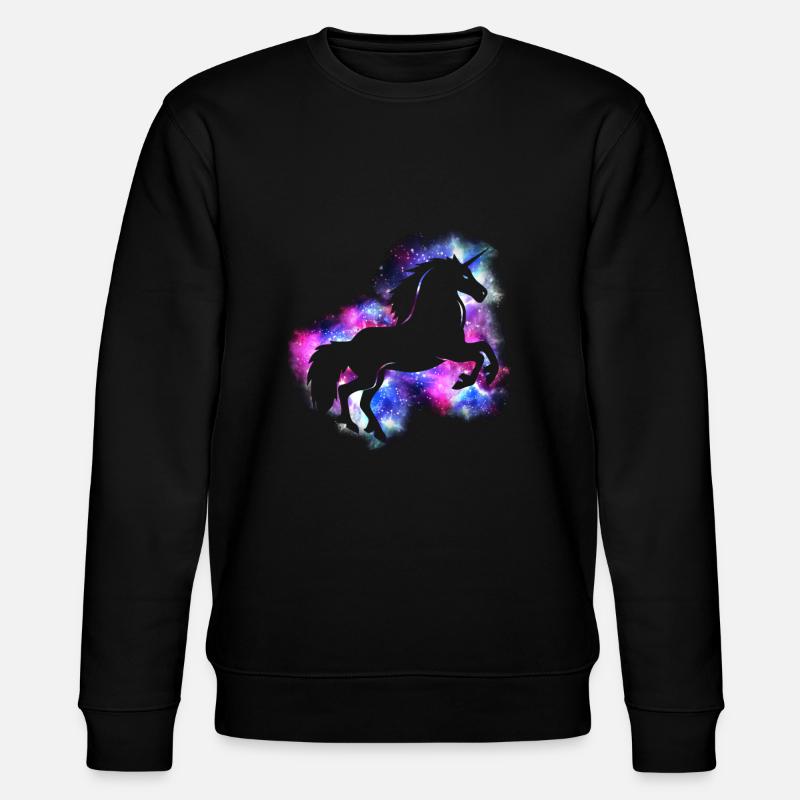 licorne - Sweat bio CHANGER Stanley/Stella Unisexe - noir