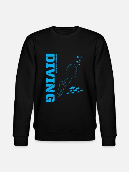 tauchen - Stanley/Stella Unisex Bio-Sweatshirt CHANGER  - Schwarz