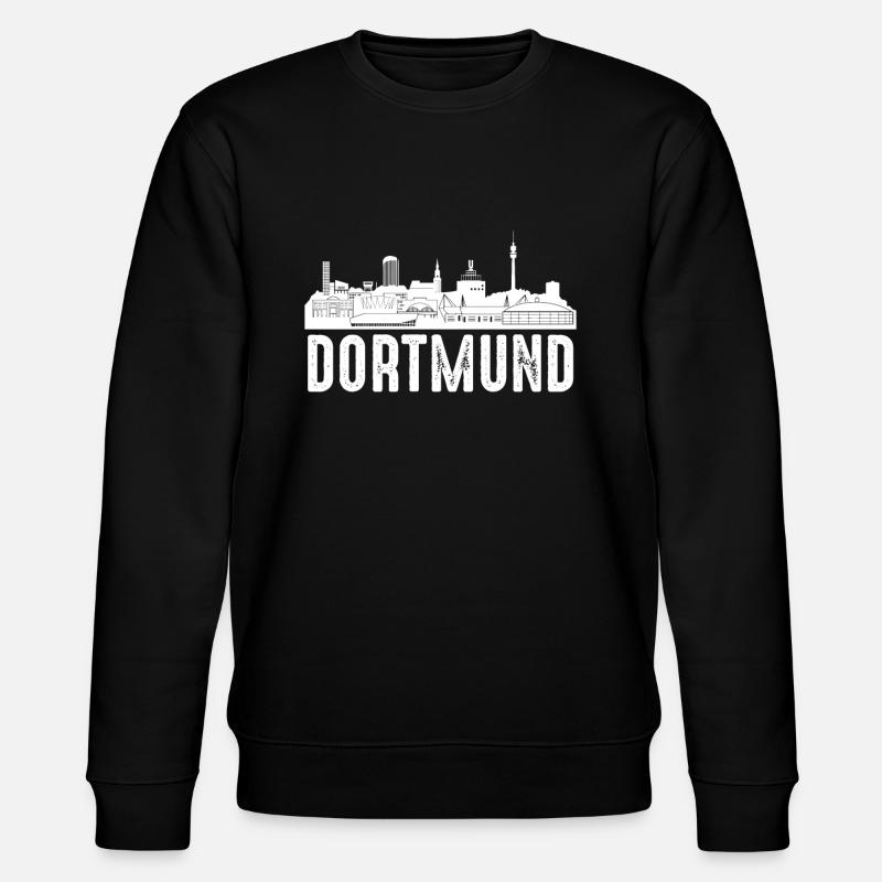 Dortmund - Stanley/Stella Unisex Bio-Sweatshirt CHANGER  - Schwarz