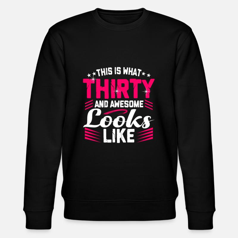 30ème anniversaire - Sweat bio CHANGER Stanley/Stella Unisexe - noir