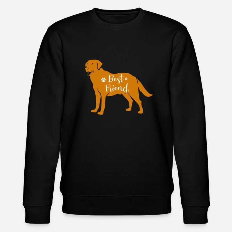 Labrador - Stanley/Stella Unisex Bio-Sweatshirt CHANGER - Schwarz