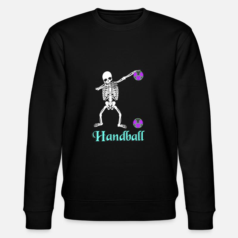 Handball - Stanley/Stella Unisex Bio-Sweatshirt CHANGER  - Schwarz