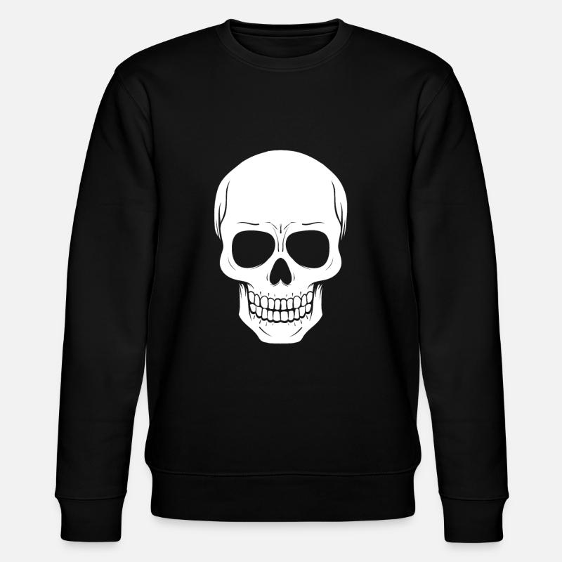 Skull - Stanley/Stella CHANGER Unisex Organic Sweatshirt - black