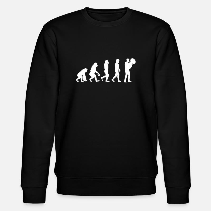 Tuba - Stanley/Stella Unisex Bio-Sweatshirt CHANGER  - Schwarz