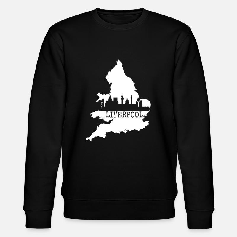 Liverpool - Stanley/Stella Unisex Bio-Sweatshirt CHANGER  - Schwarz